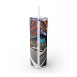 Skinny Tumbler with Straw, 20oz