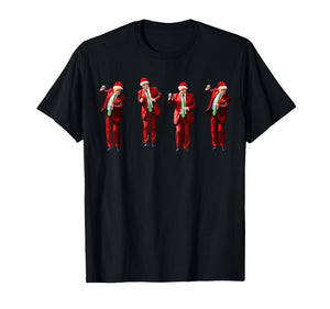 Funny Trump Dance Santa Claus Christmas Xmas Pajamas Holiday T-Shirt