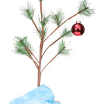 ProductWorks 18-Inch Peanuts Charlie Brown Christmas Tree with Linus Blanket