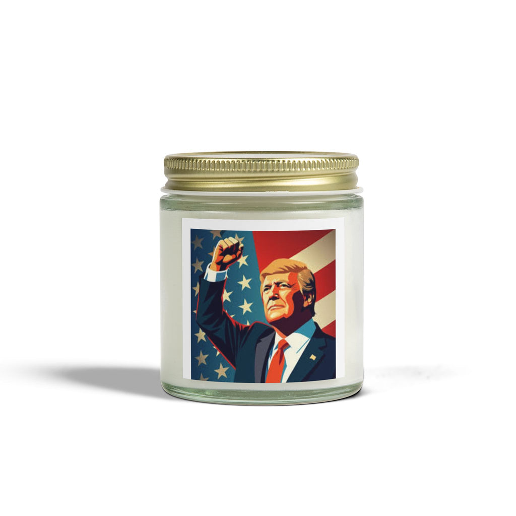 Trump Scented Candles, Coconut Apricot Wax (4oz, 9oz)
