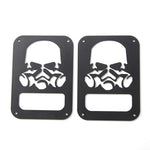 MOPAI Lamp Hoods for Jeep Wrangler JK 2007 Up Car Rear Tail Light Lamp Cover Protect Decoration for Jeep Wrangler Accessories