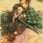 Tanjirou Nezuko Anime Poster