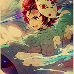 Tanjirou Nezuko Anime Poster