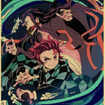 Tanjirou Nezuko Anime Poster