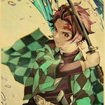Tanjirou Nezuko Anime Poster